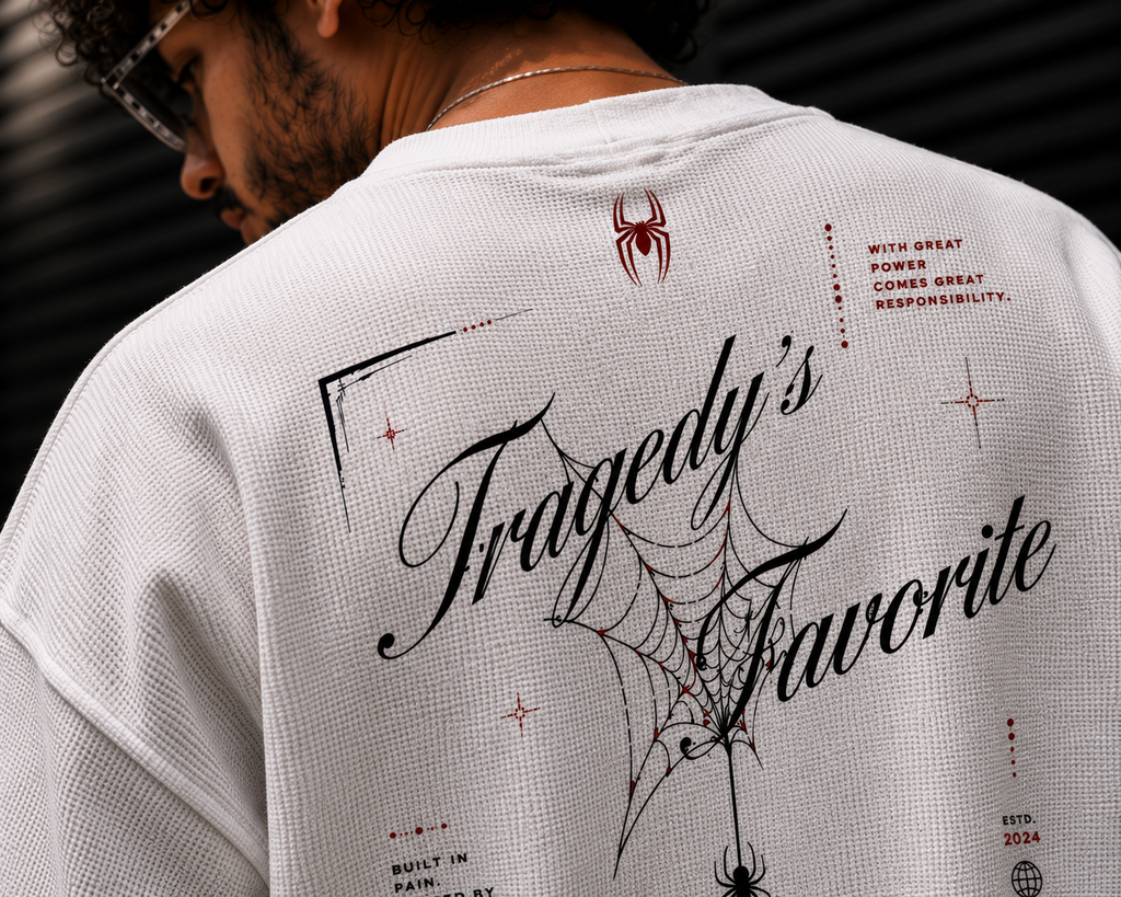 Tragedy's Favorite Architect Waffle Oversized Tee