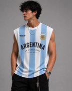Argentina Messi 10 Premium Oversized Tank Top