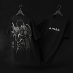 ARISE Solo Leveling Anime Oversized T-Shirt – Front & Back Graphic | French Terry Cotton
