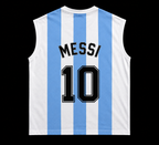 Argentina Messi 10 Premium Oversized Tank Top