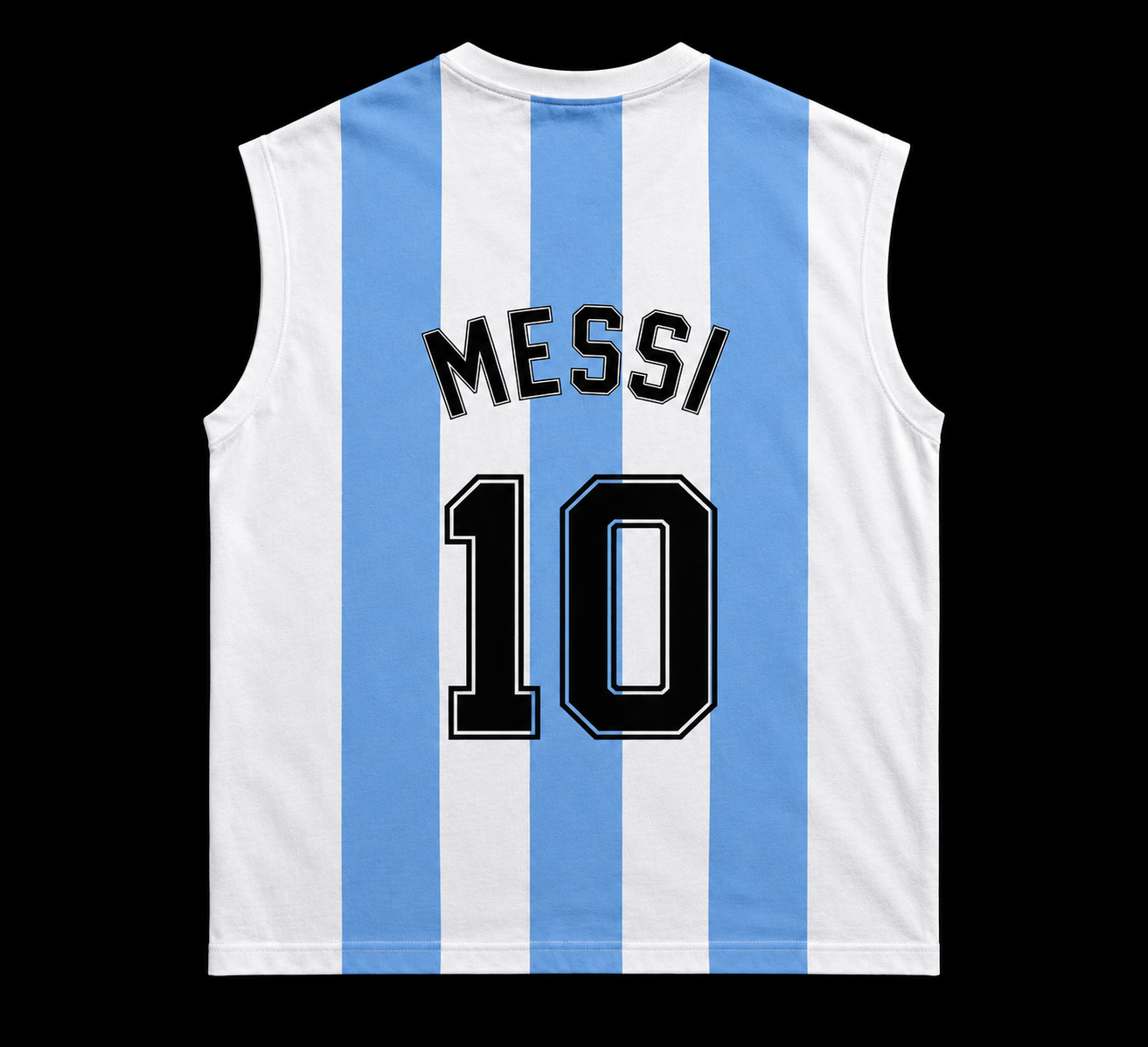 Argentina Messi 10 Premium Oversized Tank Top