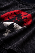 Itachi Uchiha Acid-washed Oversized T-Shirt