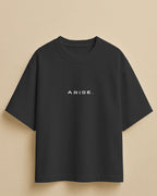 SUNG JIN WOO Anime Oversized T-Shirt – Front & Back Graphic | French Terry Cotton