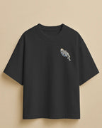 Let It Go Astronaut Oversized T-Shirt – Black | Cosmic Streetwear