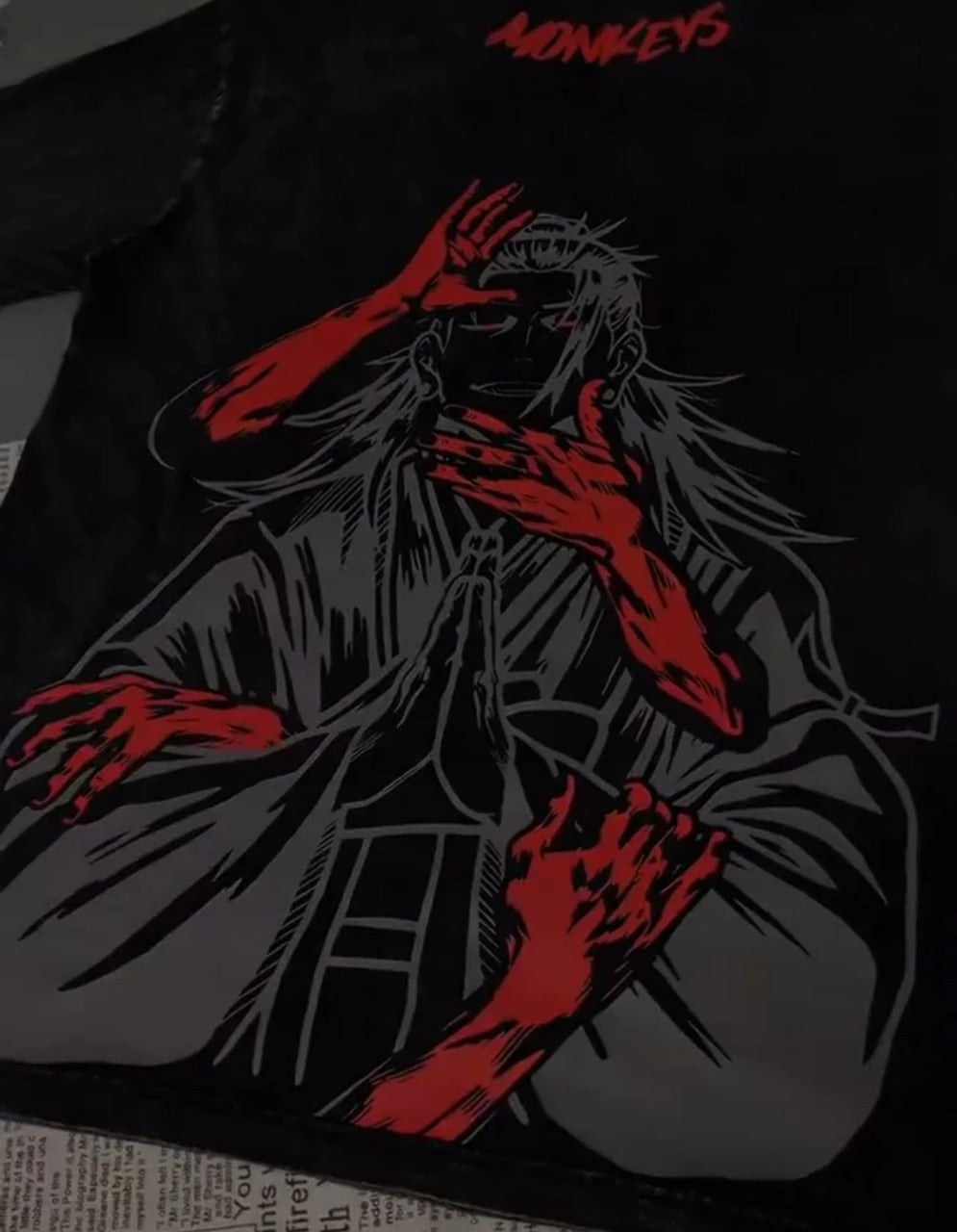 Jujutsu Kaisen Suguru Geto Oversized T-Shirt