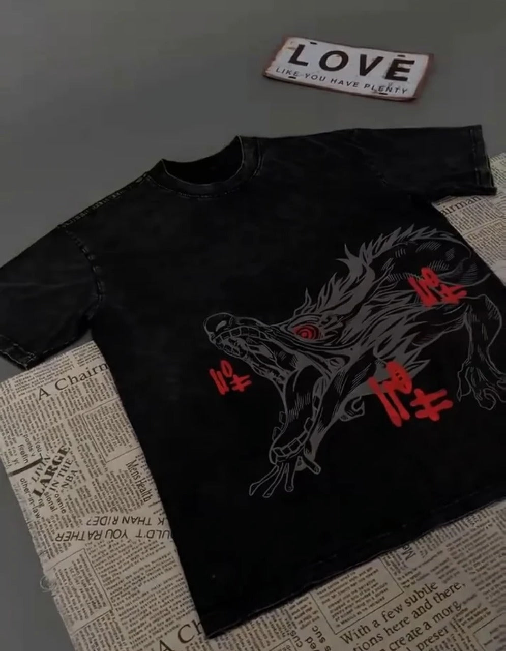 Jujutsu Kaisen Suguru Geto Oversized T-Shirt