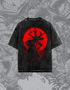 Acid Wash Bersek Oversized Tee